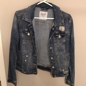 Mossimo Distressed Jean Jacket